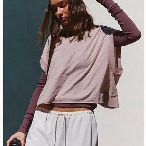 FP Movement by Free People Pale Pink My Time Tee